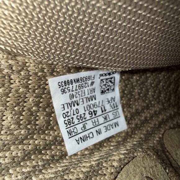 Size 11.5 - Yeezy Boost 350 V2 Sand Taupe Lightly Stepped In main image 4